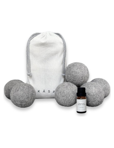 Bolas de Secado de Lana KSA XL 100% Natural - Set de 6