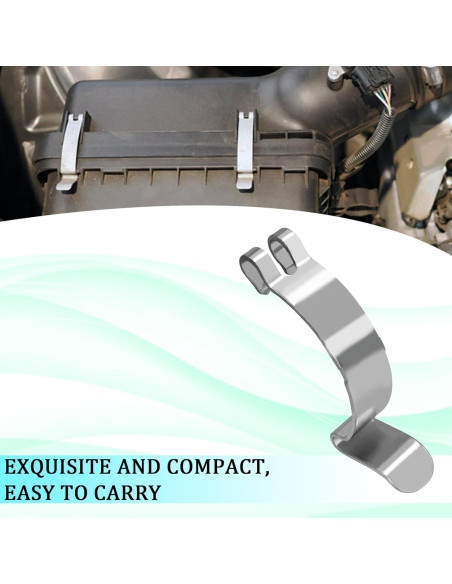 4 Clips de Filtro de Aire SWQS para Toyota - Acero Inoxidable 4 Clips de Filtro de Aire SWQS para Toyota - Acero Inoxidable