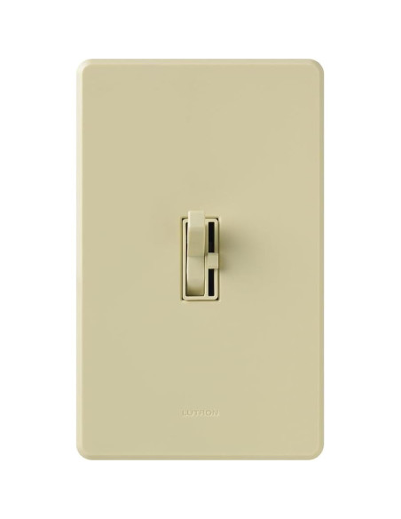 Regulador de Luz Lutron Toggler AY-603P-IV 600W Marfil Regulador de Luz Lutron Toggler AY-603P-IV 600W Marfil