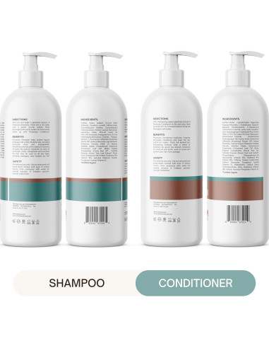 Juego de Champú y Acondicionador Edenika Romero 473 ml Anti-Pérdida