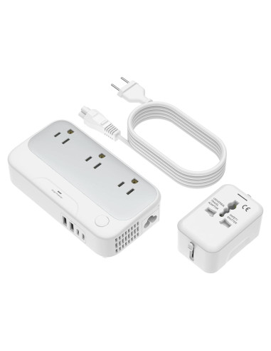 Convertidor de Voltaje Universal FBDD 220V a 110V para Viaje