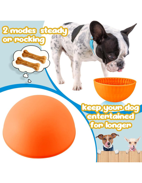 Tazones de Lamer para Perros Patelai - 2 Pcs Silicona 16.5cm Tazones de Lamer para Perros Patelai - 2 Pcs Silicona 16.5cm
