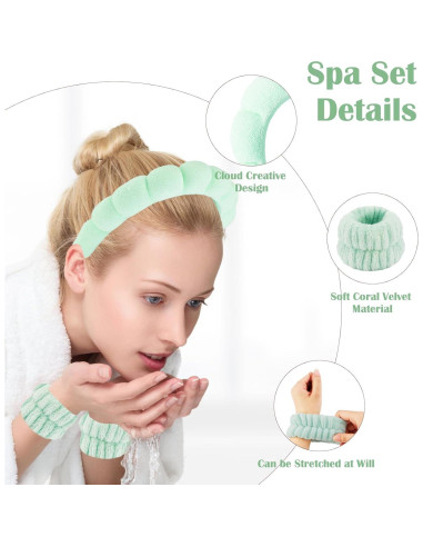 Rodillo de Jade y Gua Sha CUBACO 5 en 1 para Cuidado Facial