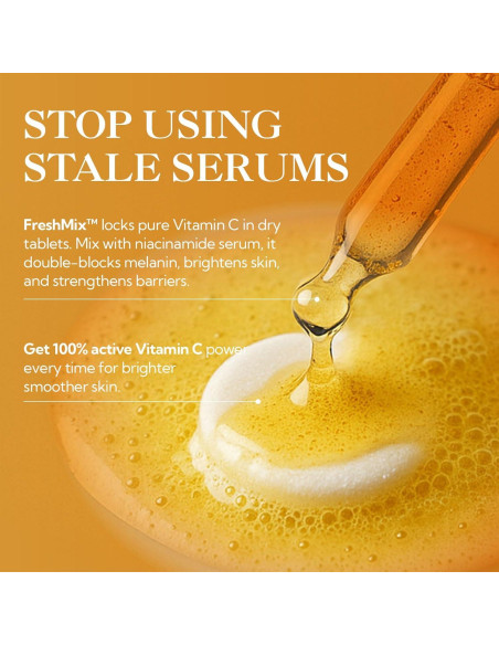 Suero de Vitamina C No Oxidante LANBENA 10% + Niacinamida 30 Tabletas Suero de Vitamina C No Oxidante LANBENA 10% + Niacinamida 30 Tabletas