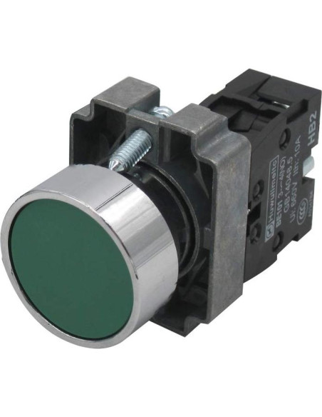 Interruptor de Botón Momentáneo mxuteuk 22mm Rojo y Verde 660V 10A Interruptor de Botón Momentáneo mxuteuk 22mm Rojo y Verde 660V 10A