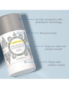 Desodorante Natural Lavanila Sport Luxe 140g - Sin Aluminio 2