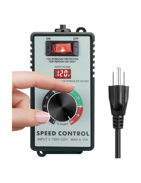 Controlador de Velocidad de Motor AC YYinno 15A 4000W Controlador de Velocidad de Motor AC YYinno 15A 4000W