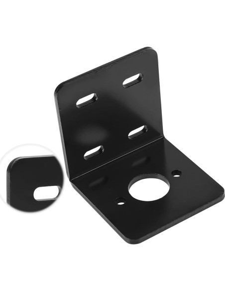 Soporte de Motor Paso a Paso Acero Inoxidable 2x5.2x5cm Soporte de Motor Paso a Paso Acero Inoxidable 2x5.2x5cm