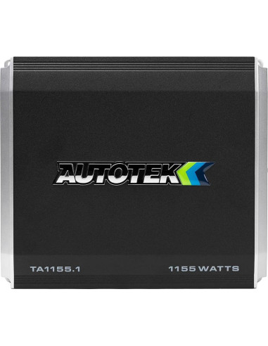 Amplificador de Audio Monobloque Autotek TA-1155.1 1100W