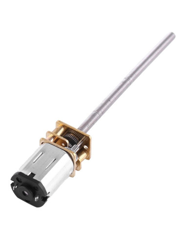 Motor de Engranaje DC 6V Walfront 300RPM con Eje M3x55mm