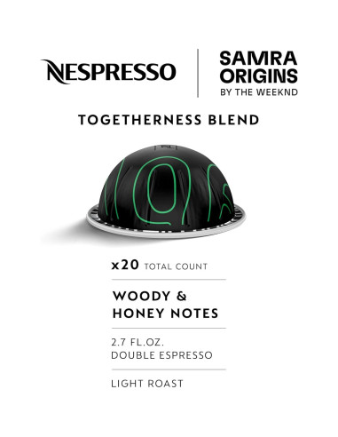 Cafetera Nespresso Vertuo Pop+ De'Longhi Negro + 20 Cápsulas