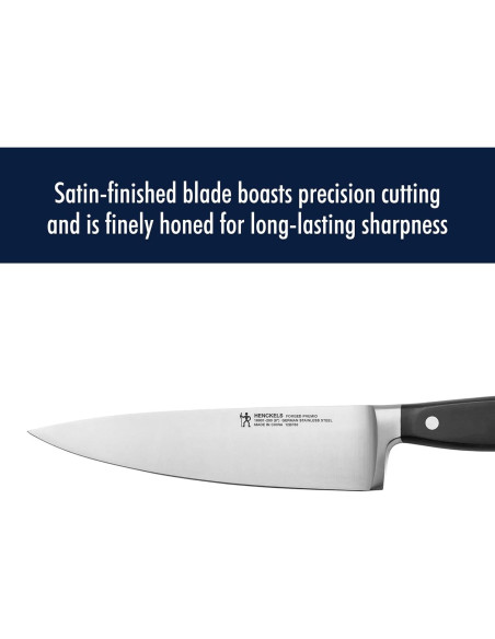 Cuchillo de Chef HENCKELS Forged Premio 20.32 cm Acero Inoxidable Cuchillo de Chef HENCKELS Forged Premio 20.32 cm Acero Inoxidable