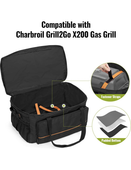 Funda de Transporte para Parrilla HODRANT 63.5x43.2cm Resistente al Agua Funda de Transporte para Parrilla HODRANT 63.5x43.2cm Resistente al Agua