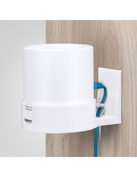 Soporte de pared adhesivo Brainwavz para enrutadores TP-Link Deco Soporte de pared adhesivo Brainwavz para enrutadores TP-Link Deco