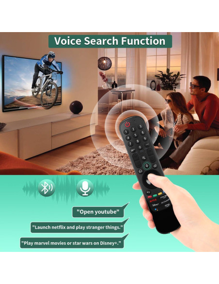 Control Remoto de Voz LG MR22GN para Smart TV 2022 Control Remoto de Voz LG MR22GN para Smart TV 2022