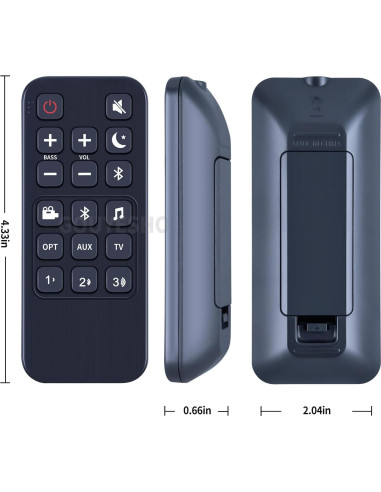 Control Remoto Reemplazo Polk Audio Signa S1 S2 S3 RE6214-1
