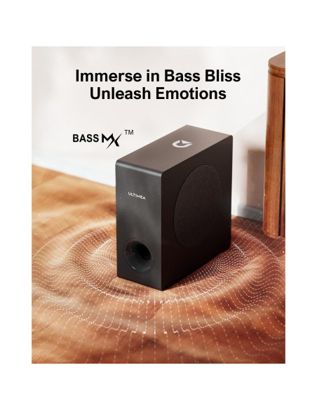 Barra de Sonido ULTIMEA Nova S50 2.1 con Dolby Atmos 190W Barra de Sonido ULTIMEA Nova S50 2.1 con Dolby Atmos 190W