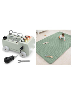 Conjunto de Camión de Juguete y Alfombra Comfy Cubs