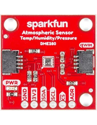 Sensor Atmosférico BME280 SparkFun - Medición de Temperatura, Humedad y Presión