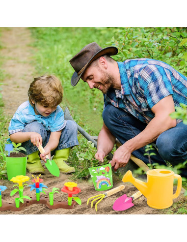 Set de Jardinería para Niños deAO con Herramientas y Accesorios