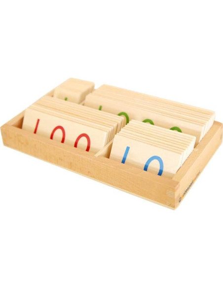Tarjetas de Números de Madera Montessori Outlet 1-9000 Tarjetas de Números de Madera Montessori Outlet 1-9000
