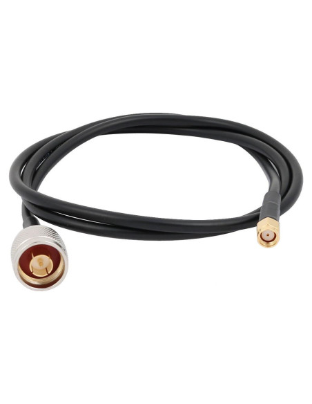 Cable Pigtail SMA Macho a BSP F Hembra 1M uxcell Cable Pigtail SMA Macho a BSP F Hembra 1M uxcell