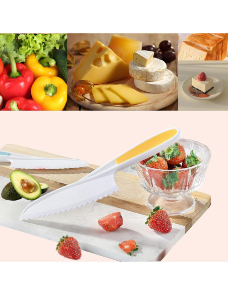 Set de Cuchillos para Niños WALAWALA 4 Piezas Libre de BPA Set de Cuchillos para Niños WALAWALA 4 Piezas Libre de BPA