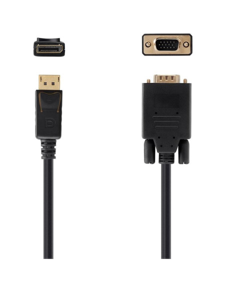 Cable DisplayPort a VGA Belkin 1.83m Macho a Macho Cable DisplayPort a VGA Belkin 1.83m Macho a Macho