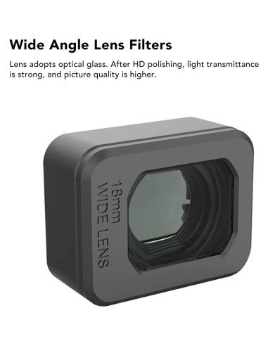 Lente Gran Angular ASHATA para Dron Mini 3 Pro - HD 25% Más Visión