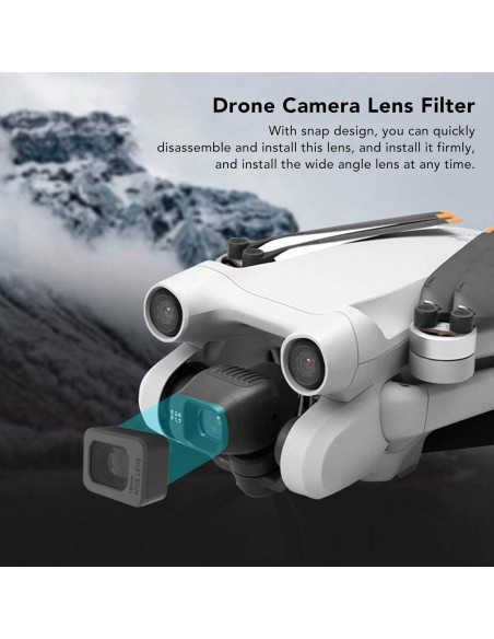 Lente Gran Angular ASHATA para Dron Mini 3 Pro - HD 25% Más Visión Lente Gran Angular ASHATA para Dron Mini 3 Pro - HD 25% Más Visión
