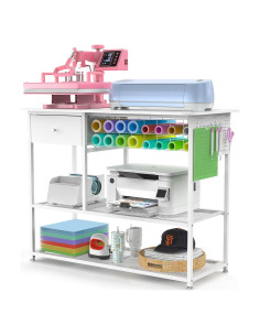 Mesa de Prensa Térmica Extra Grande Crafit 114x55cm Multiusos