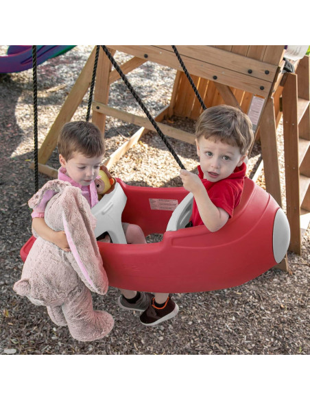 Columpio Cohete Step2 para Dos Niños - Exterior, 22.68 kg Columpio Cohete Step2 para Dos Niños - Exterior, 22.68 kg