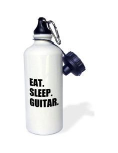 Botella de Agua Acero Inoxidable 3dRose 621 ml Guitarra 2