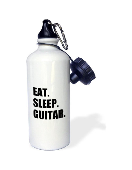 Botella de Agua Acero Inoxidable 3dRose 621 ml Guitarra Botella de Agua Acero Inoxidable 3dRose 621 ml Guitarra