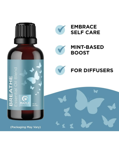 Juego de Aceites Esenciales de Aromaterapia Maple Holistics 30ml