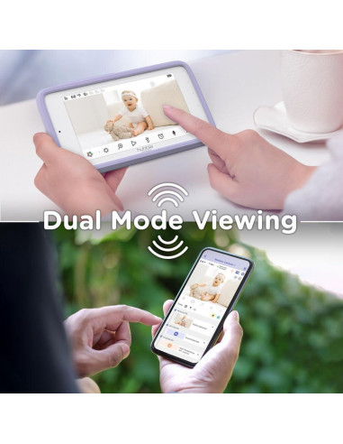 Monitor Inteligente para Bebés Hubble Nursery Pal 5" HD WiFi