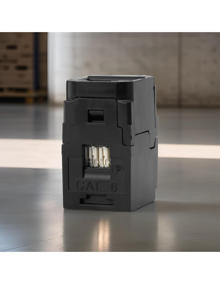 Acoplador Cat6 RJ45 Panduit CC688BL Negro Modular Acoplador Cat6 RJ45 Panduit CC688BL Negro Modular