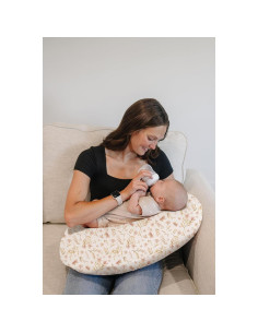 Konssy 2 Fundas de Almohada de Lactancia Elásticas Rosa 2