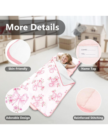 Colchoneta Ligera PRIMLECT para Niños 129.5x55.9cm con Almohada Colchoneta Ligera PRIMLECT para Niños 129.5x55.9cm con Almohada