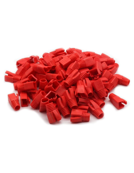 Bota de Alivio de Tensión RJ45 WQAPVHBG para Cables CAT6 a CAT8 - Paquete de 100 Bota de Alivio de Tensión RJ45 WQAPVHBG para Cables CAT6 a CAT8 - Paquete de 100