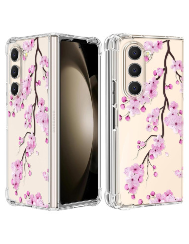 Funda Bumper TPU Samsung Galaxy Z Fold 5 Flor Bonita 7.6"