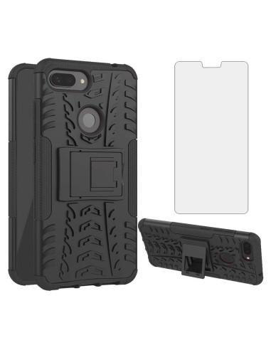 Funda Xiaomi Mi 8 Lite con Protector de Pantalla y Soporte