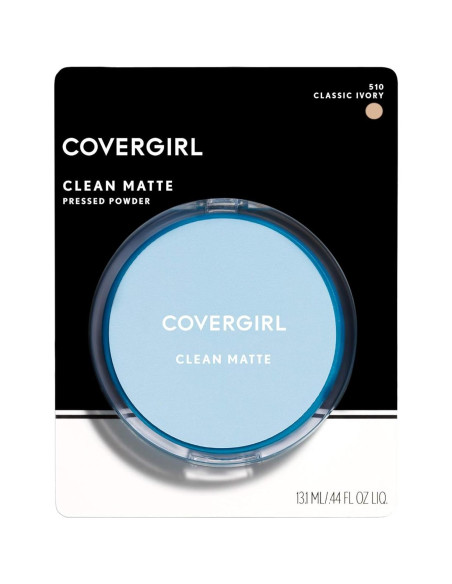 Polvo Compacto Limpio Mate COVERGIRL 10g - Control de Aceite Polvo Compacto Limpio Mate COVERGIRL 10g - Control de Aceite