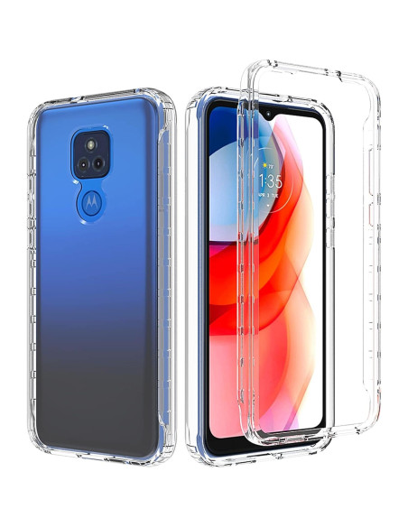 Funda Asuwish Bumper Transparente para Moto G Play 2021 Funda Asuwish Bumper Transparente para Moto G Play 2021