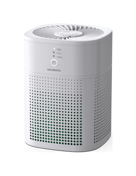 Purificador de Aire MORENTO HY1800 con Filtro HEPA y Modo Sueño Purificador de Aire MORENTO HY1800 con Filtro HEPA y Modo Sueño