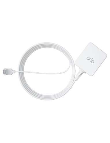 Cable de Carga Exterior Arlo VMA5700 - 7.62 m, Blanco