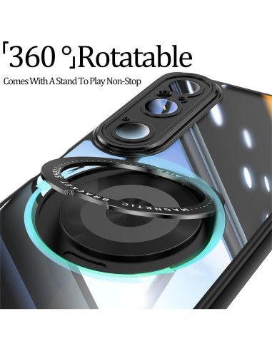 Funda Magnética Sony Xperia 1 VI con Soporte 360 - Negra