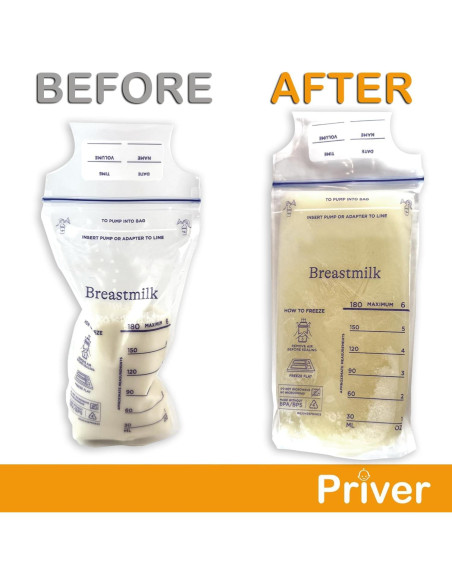 Organizador de Almacenamiento de Leche Materna Priver - Freeze Flat Organizador de Almacenamiento de Leche Materna Priver - Freeze Flat