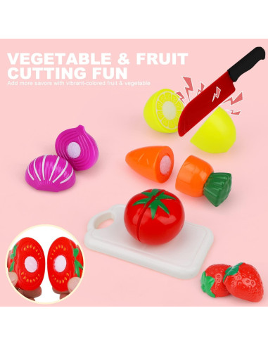 Set de Cocina Juguete STEAM Life - 32 Piezas para Niños