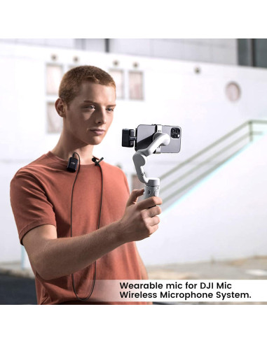 Micrófono Lavalier Omnidireccional Weishan 1.5m para Rode y DJI